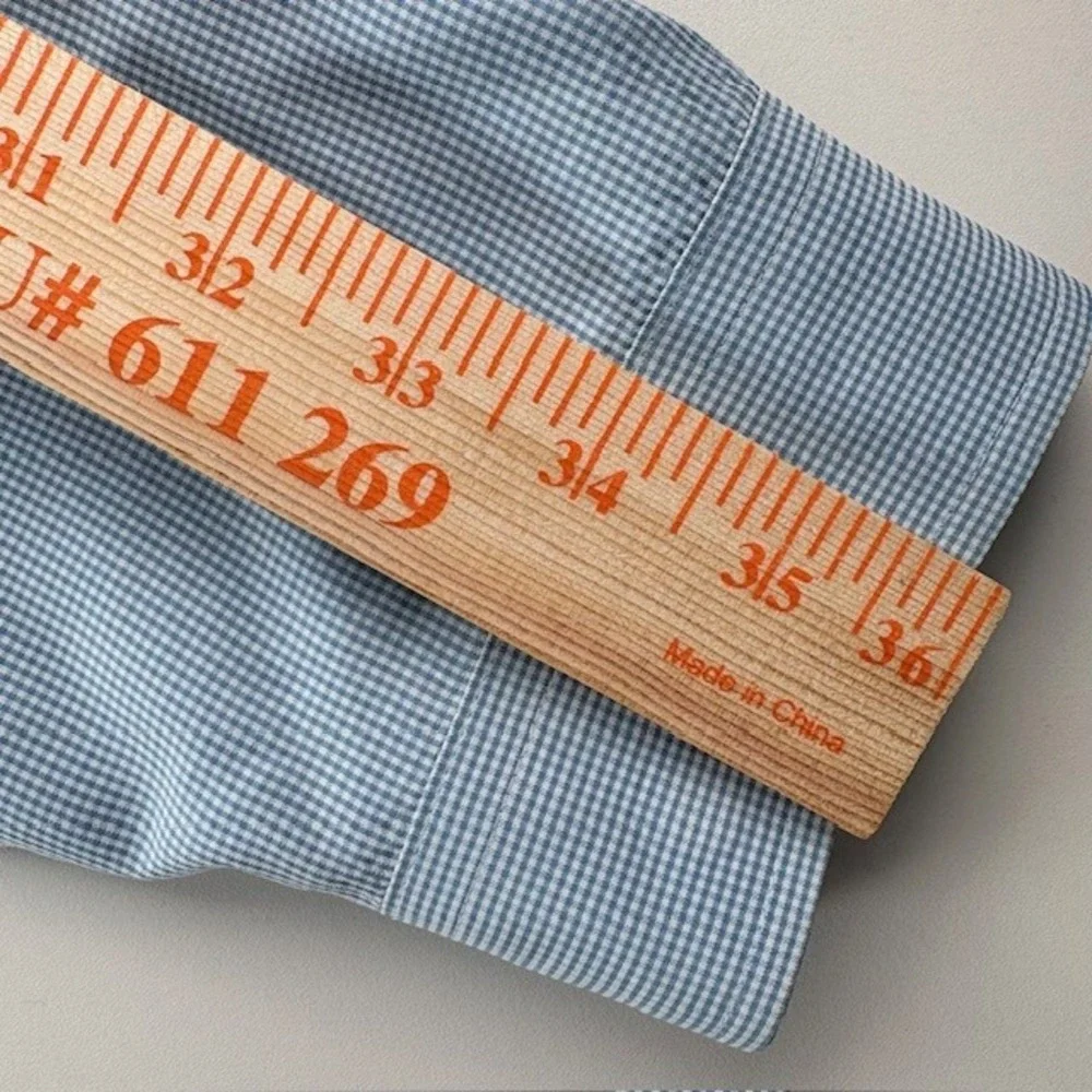 Pronto Uomo Mens Light Blue Gingham Button‎ Down Shirt XXL